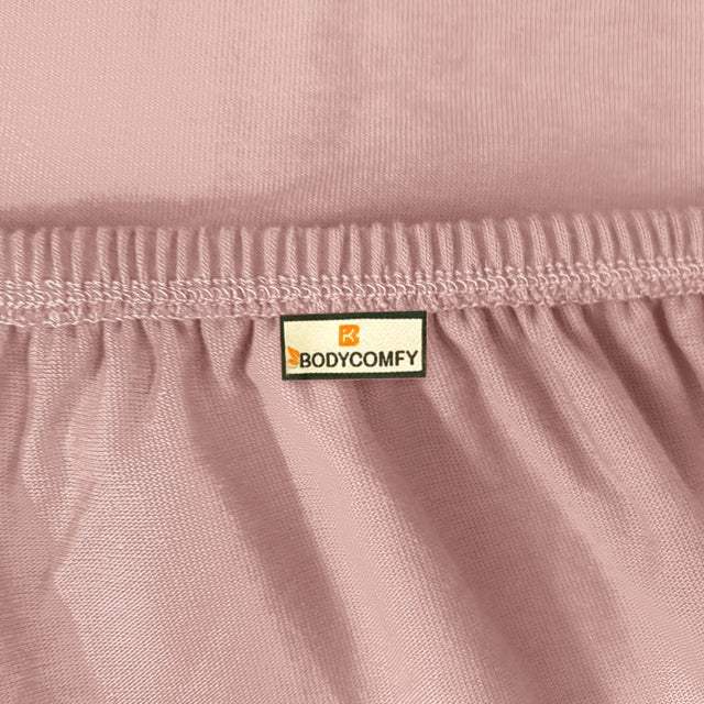 King Size Cotton Bedsheet Solid Salmon Pink - Bodycare