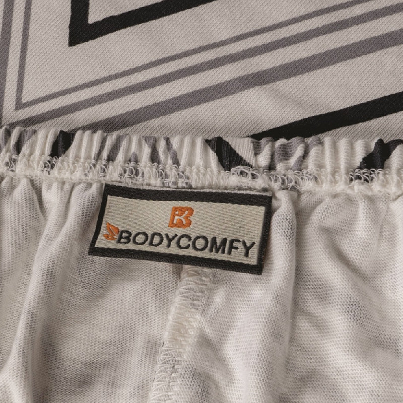 King Size Cotton Bedsheet Chevron Salmon Pink - Bodycare