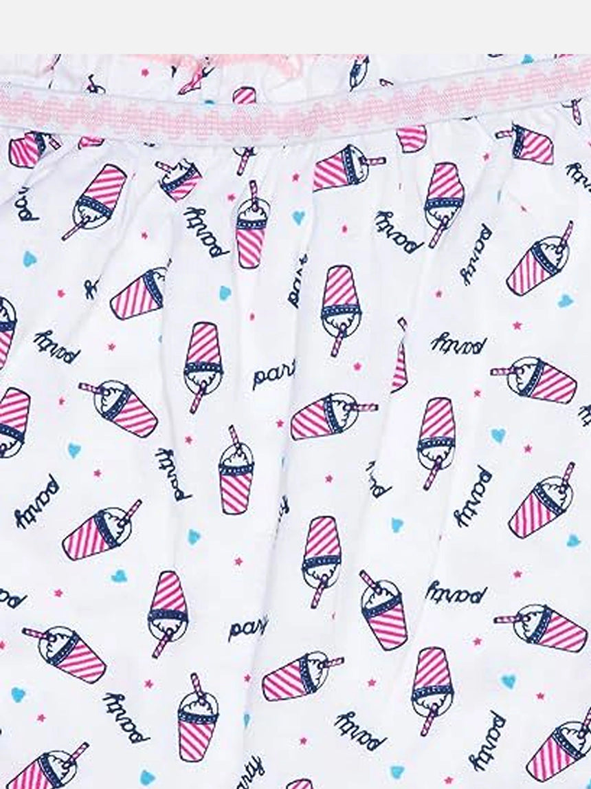 Girls Bloomer Attach Elastic Pack of 3