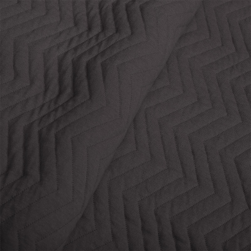 King Size Cotton Jersey Bedcover Chevron Pink - Bodycare