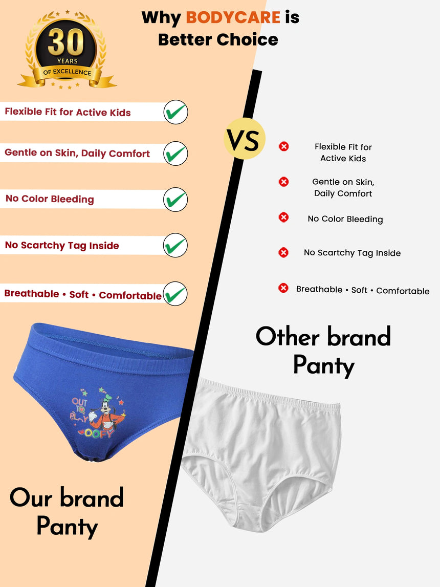 Boys Cotton Brief Inner Elastic Pack of 3