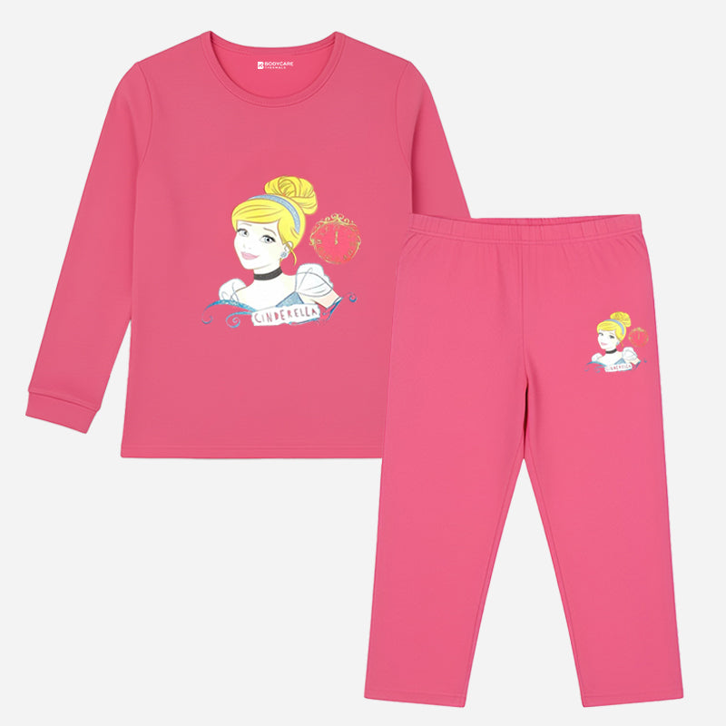 Girls Thermal Set Round Neck Full Sleeves Pack of 1 - Bodycare