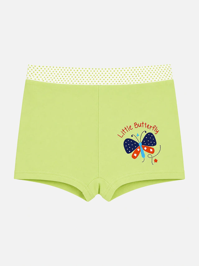 Girls Innerwear Boyshorts with Lycra Band for Comfortable Coverage, Easy Movement and Everyday Wardrobe Essentials - Pack of 2