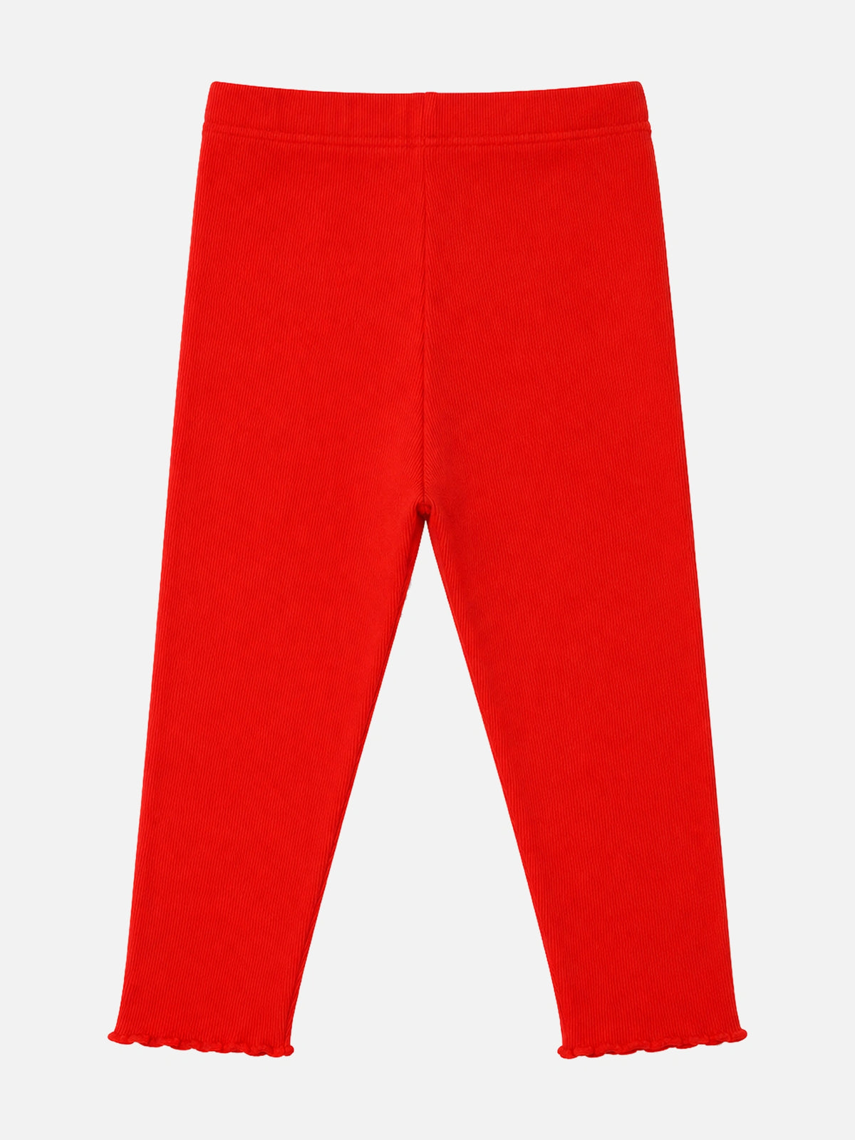 Baby Girls Lycra Rib Track Pant with Regular Fit for Casual Wear, Lounge Comfort and Easy Movement - Pack of 1