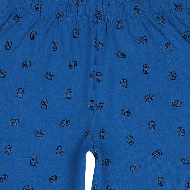 Proteens Boys Cotton Allover Print Shorts
