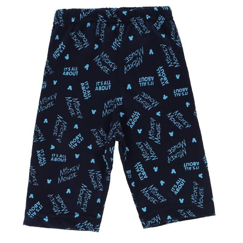 Baby Boys Mickey & Friends 100% Cotton Capri - Bodycare