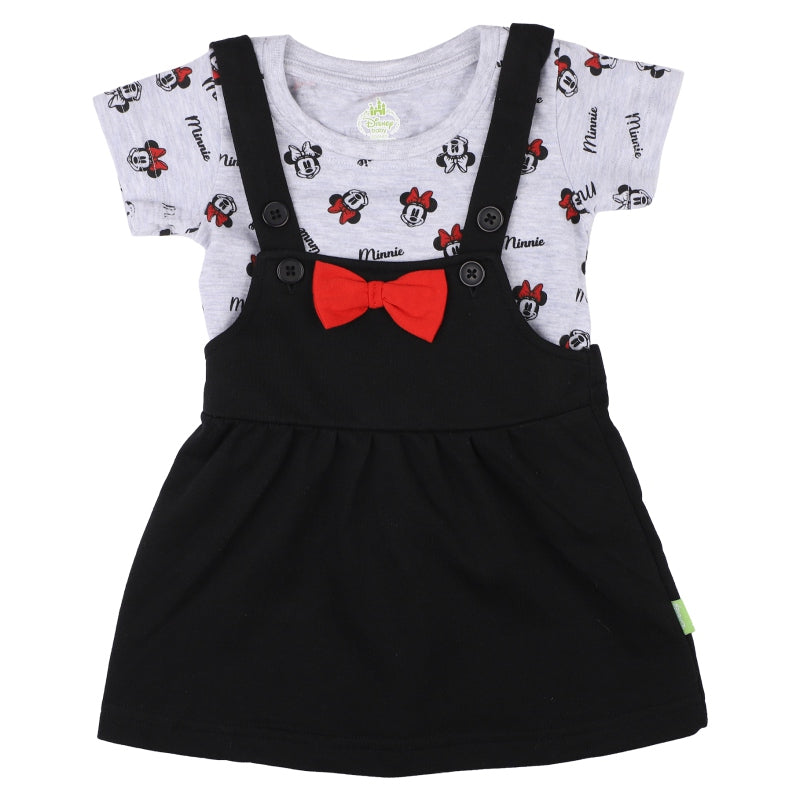 Bodycare Minnie & Friends Girls Cotton Frock Round Neck Sleeveless