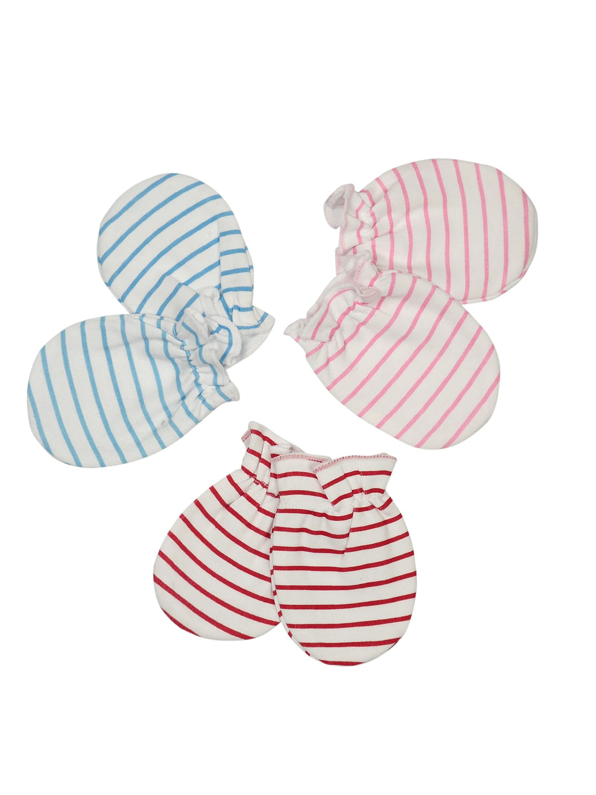 Baby Mittens Pack of 6 - Off White - F