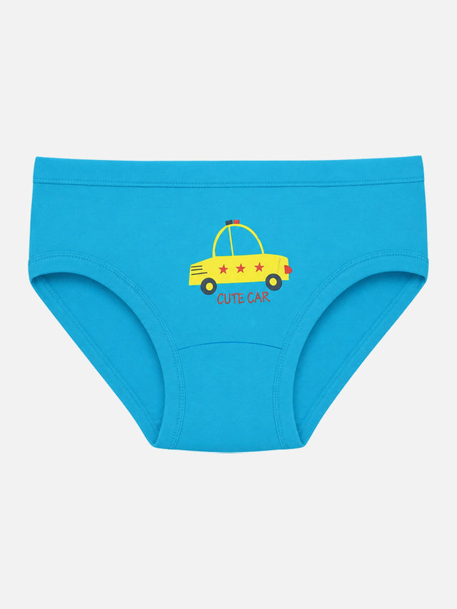 Baby Girls Panty with Inner Elastic Underwear for Comfortable Daily Innerwear, Easy Movement and Regular Use - Pack of 3