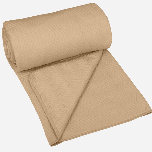 King Size Cotton Jersey Bedcover Chevron Pink - Bodycare