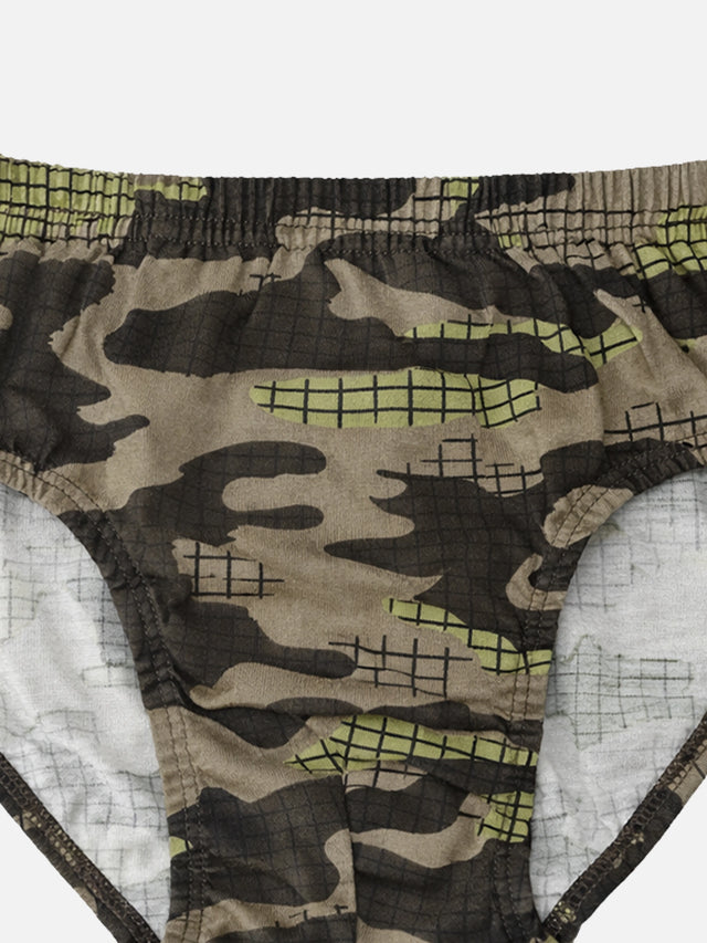 Boys 100% Cotton Brief with Inner Elastic for Everyday Innerwear Comfort and Regular Use - Pack of 3