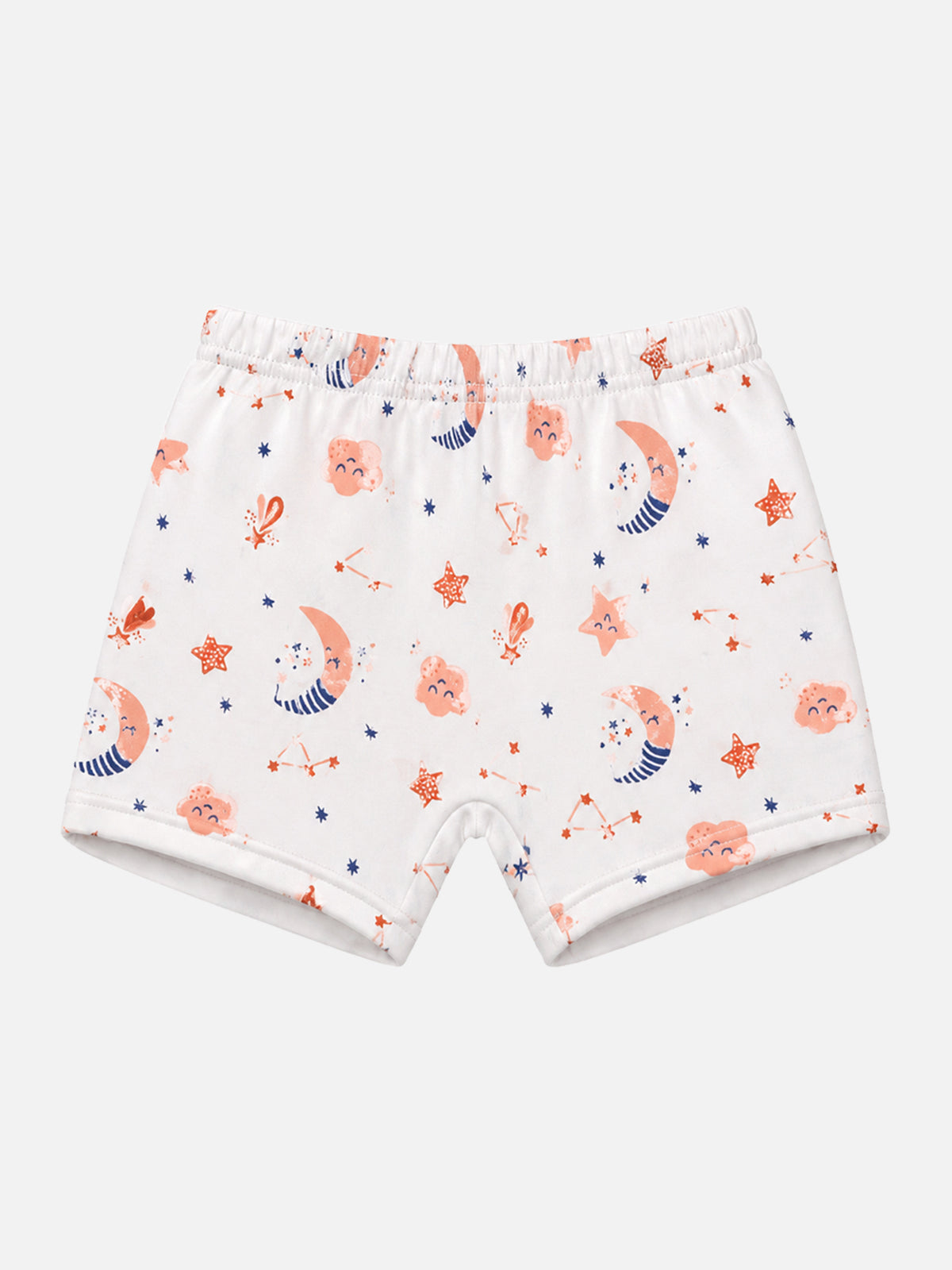 Baby Inner Elastic Shorts for Everyday Comfort, Easy Movement and Regular Wardrobe Essentials - Pack of 3