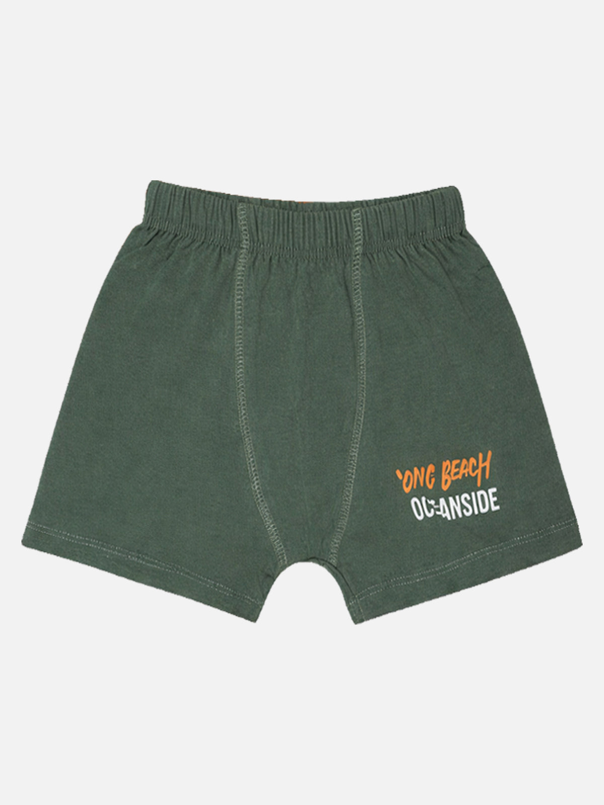 Boys Organic Cotton Innerwear Trunk Inner Elastic for Everyday Innerwear Comfort, Secure Fit and Regular Use - Pack of 3