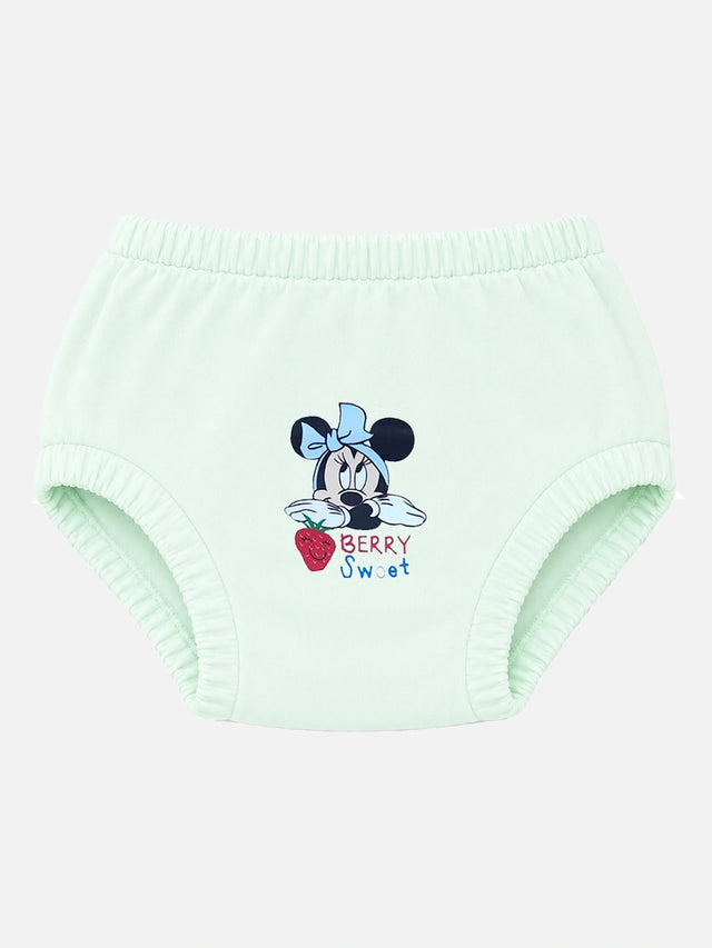 Baby Girls 100% Cotton Innerwear Panty with Inner Elastic, Soft Breathable Fabric and Everyday Comfort - Pack of 3