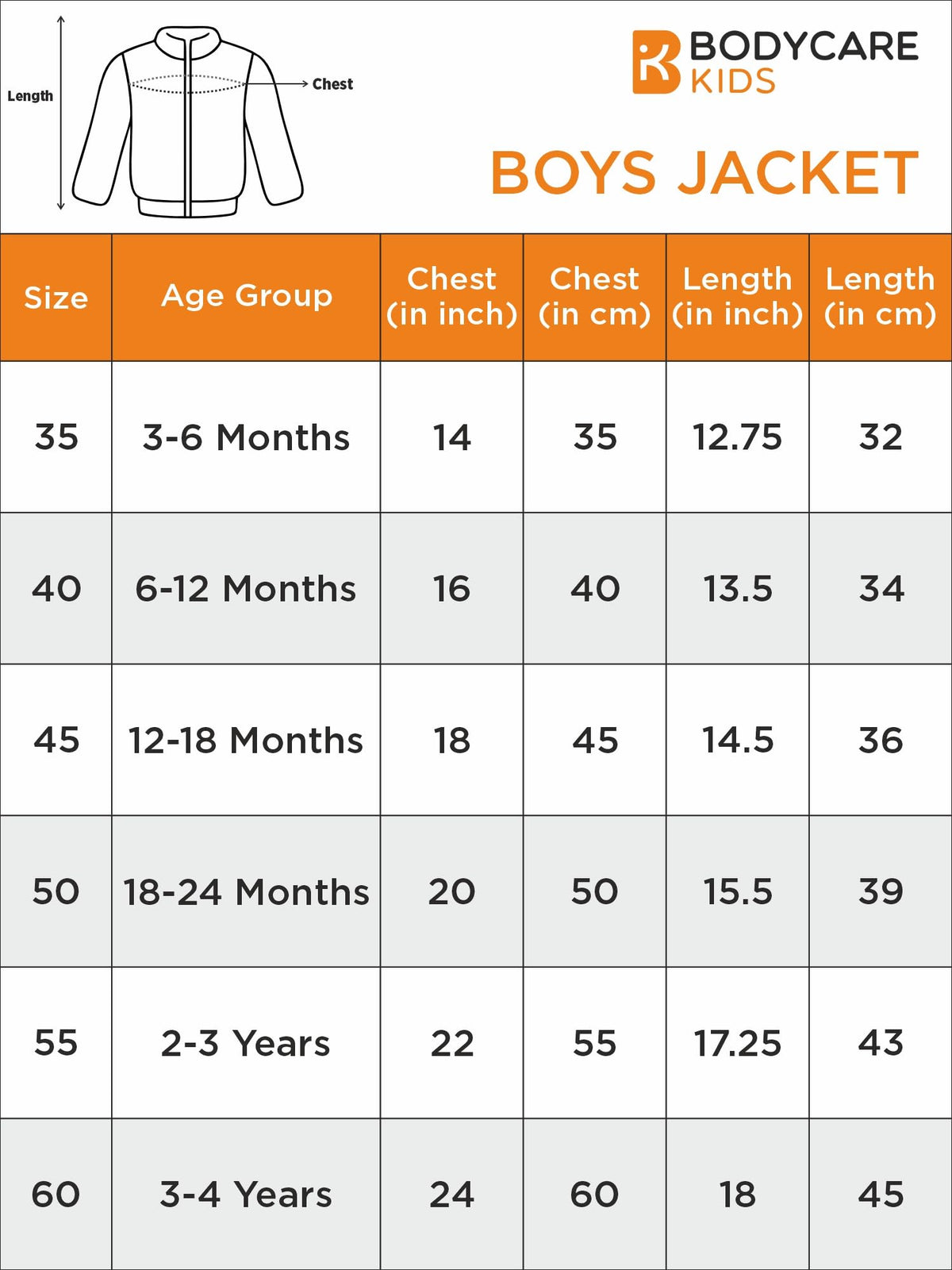 Boys Jackets - Army - 50