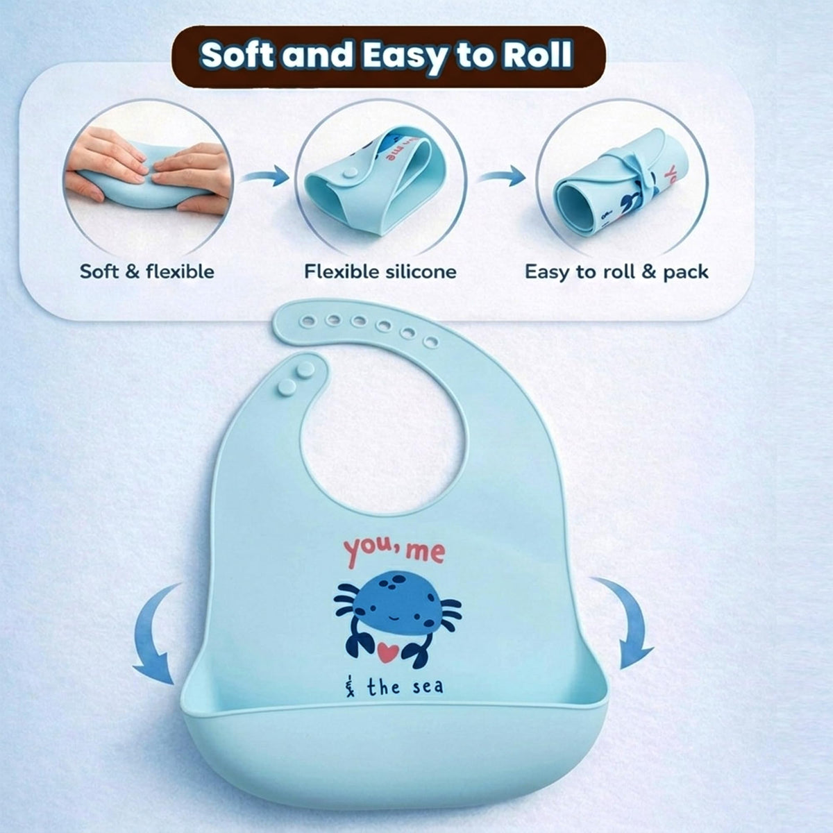 Baby Bibs Pack of 6 - Off White - F