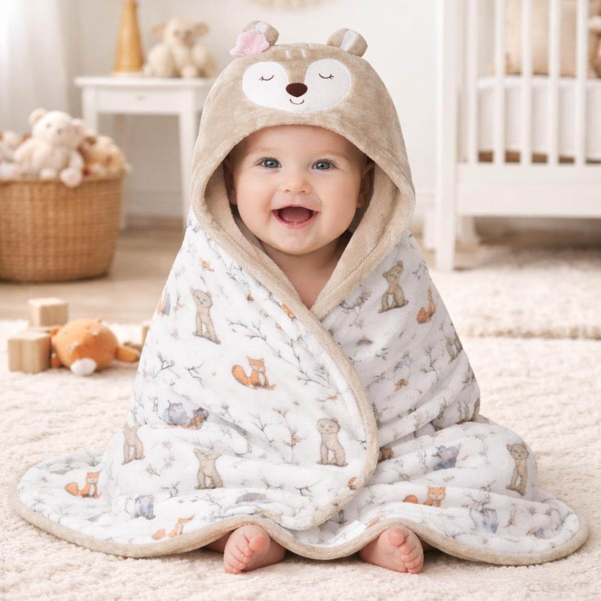 Baby 3D Blanket - Assorted-2 - F