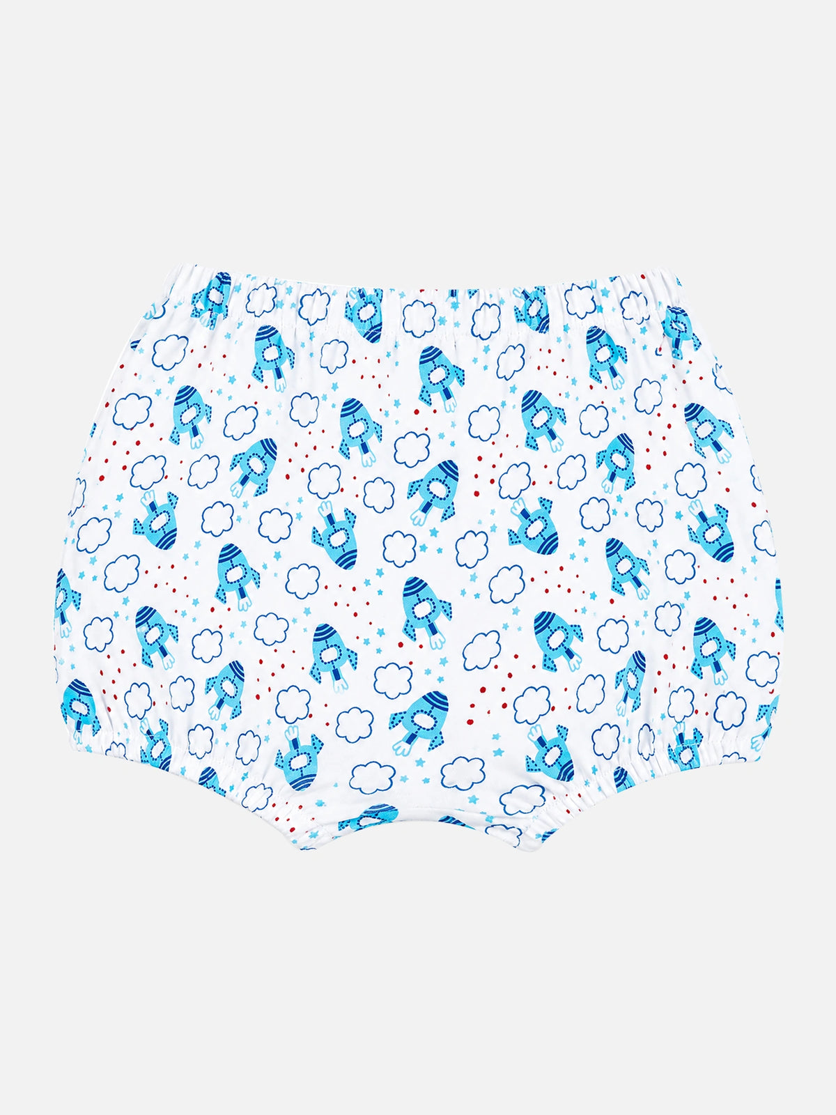Baby Boys Printed Trunk with Inner Elastic Waistband for Comfortable Innerwear Essentials and Regular Use - Pack of 6
