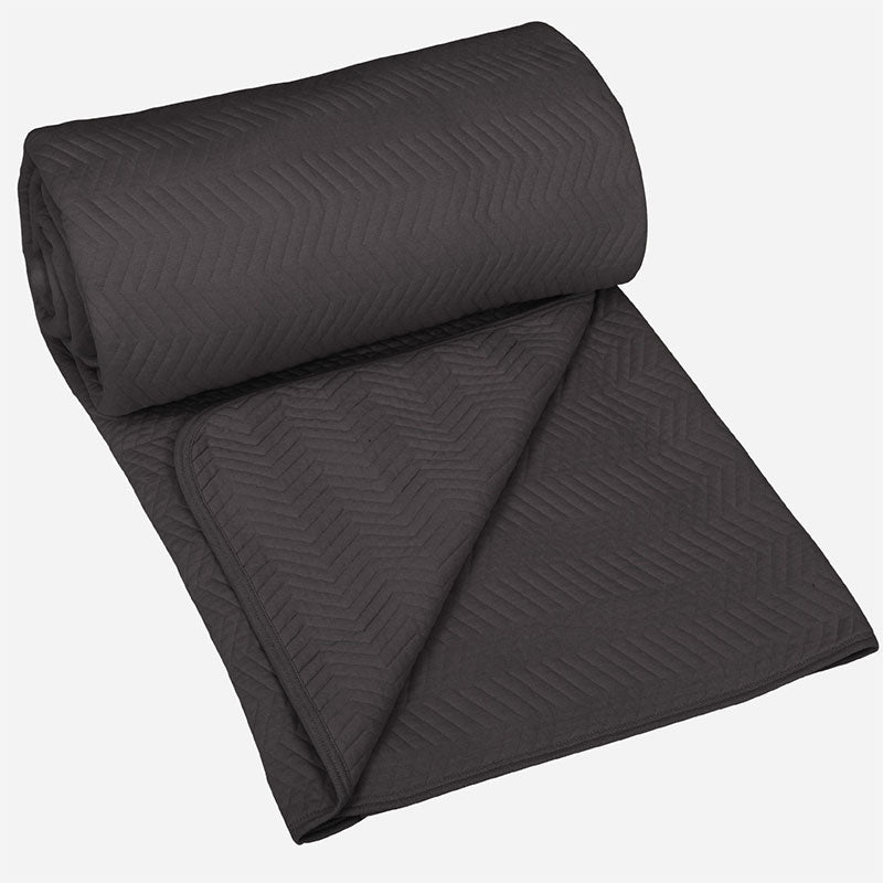 BodyComfy 100% Cotton Hosiery King-Size Fitted Bedcover – Chevron Print