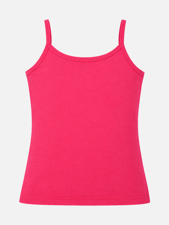 Girls Cotton Camisole Sleeveless Camisole for Everyday Innerwear Comfort and Easy Layering - Pack of 2