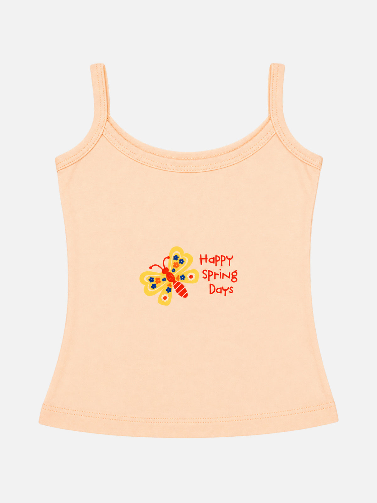 Baby Girls 100% Cotton Camisole Sleeveless Vest for Soft Breathable Everyday Comfort and Easy Layering - Pack of 3