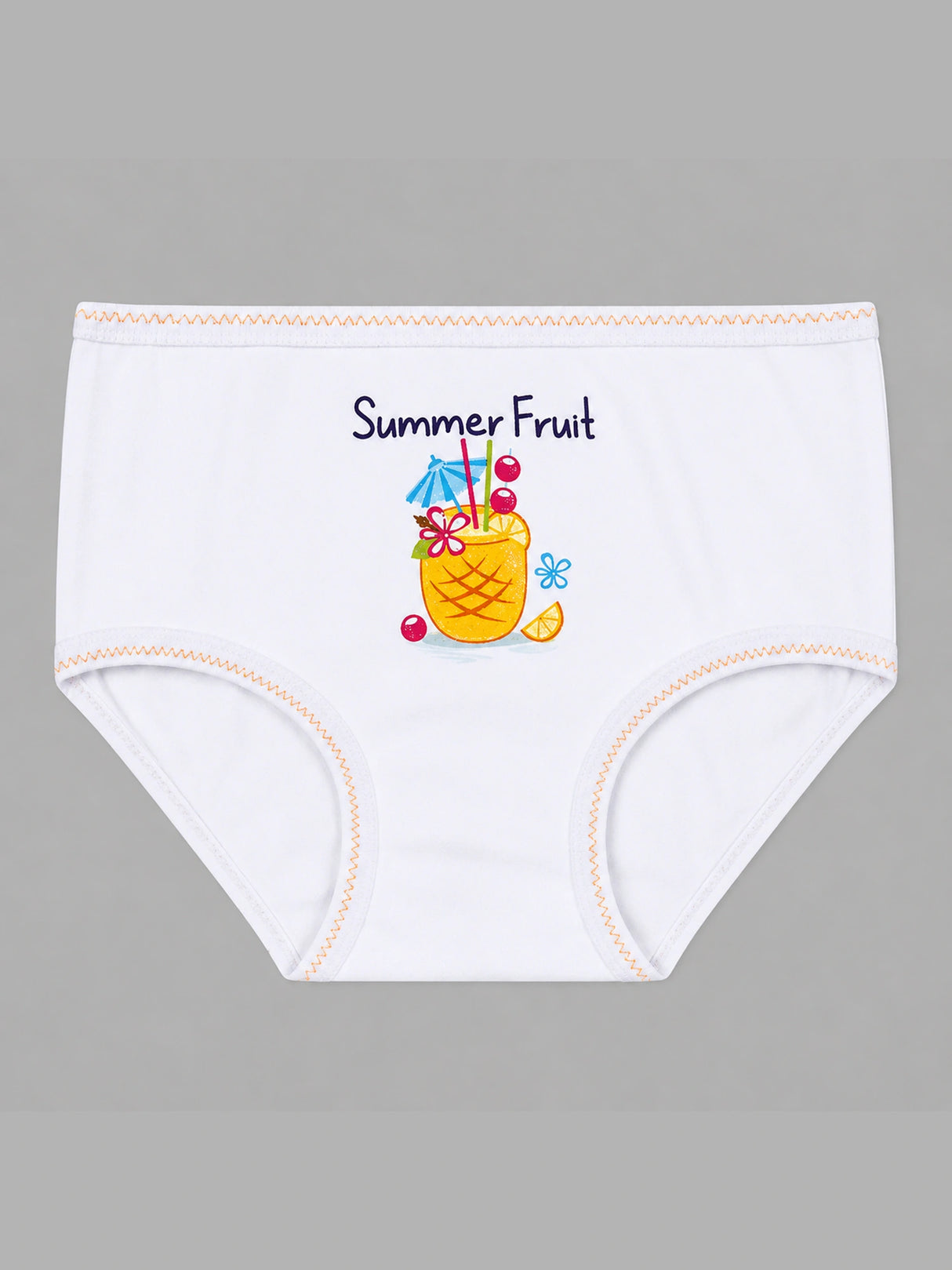 Girls Innerwear Panty with Top Elastic for Everyday Comfort, Easy Fit and Wardrobe Essentials - Pack of 3