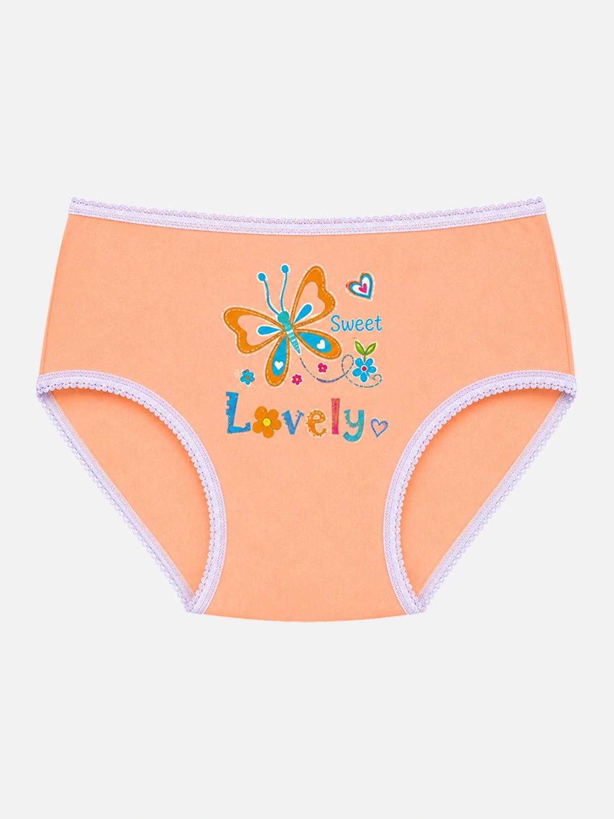 Girls Innerwear Panty with Top Elastic for Comfortable Everyday Fit, Easy Support and Wardrobe Essentials - Pack of 3