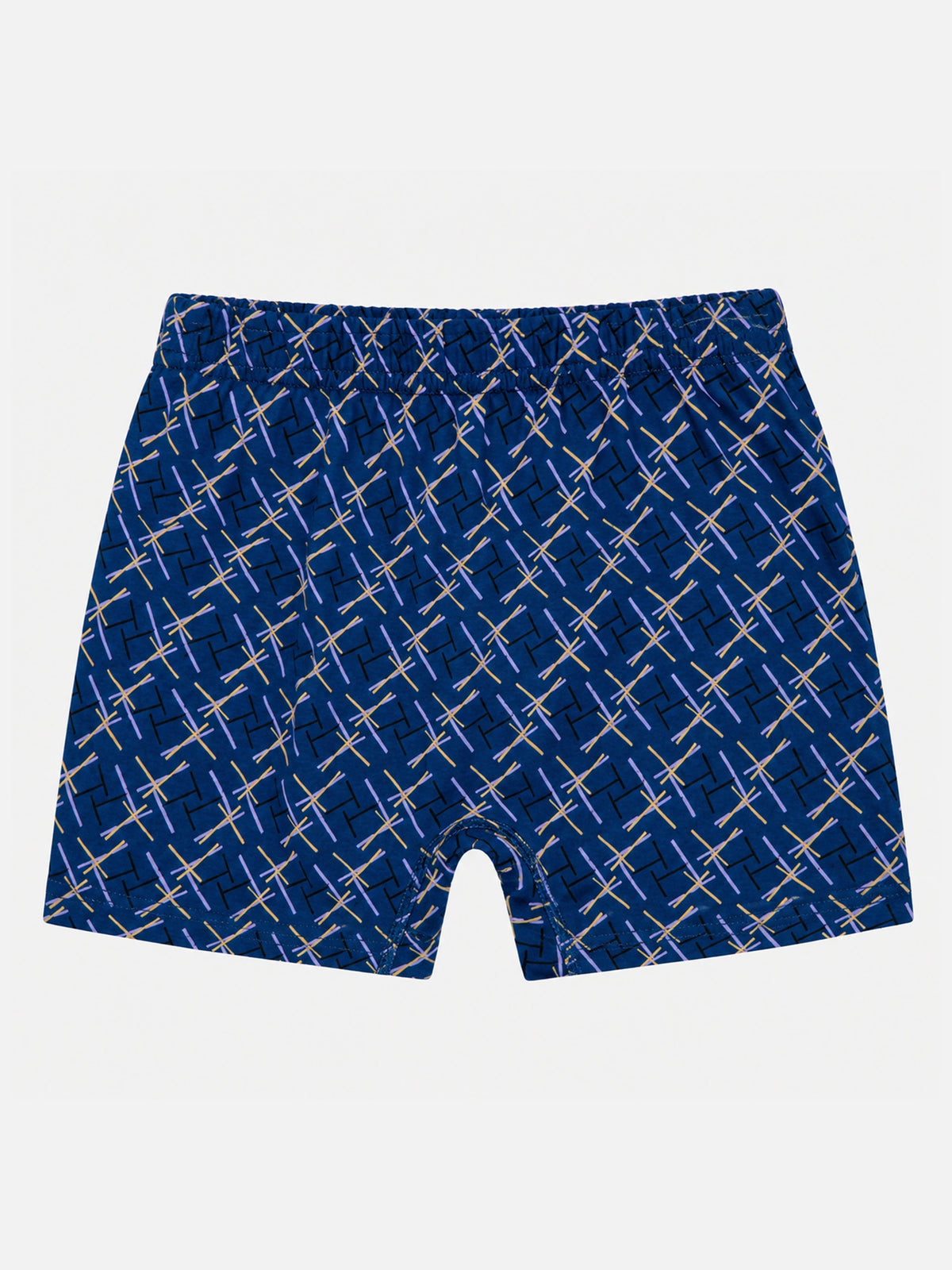 Boys 100% Cotton Innerwear Trunk Inner Elastic for Everyday Innerwear Comfort, Secure Fit and Regular Use - Pack of 3