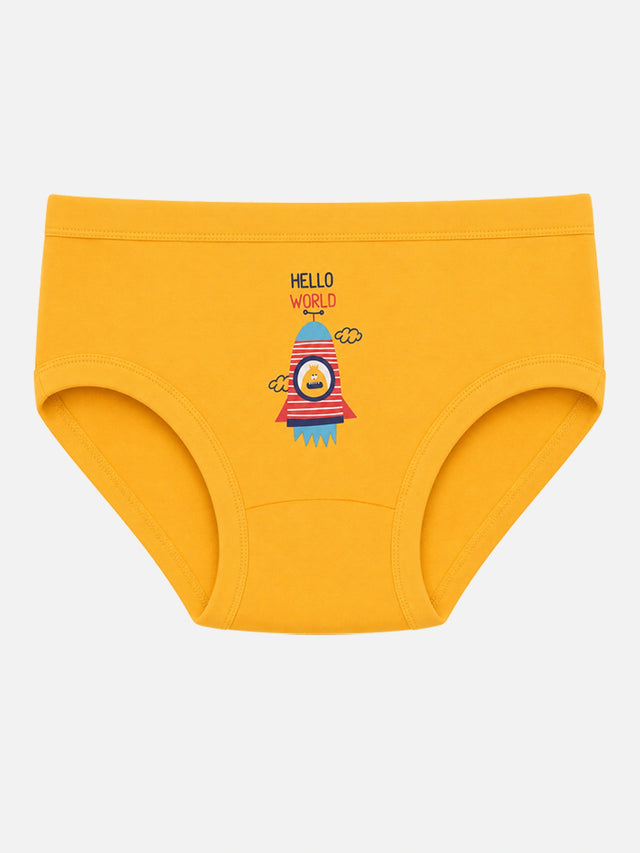 Baby Girls Printed Panty with Inner Elastic Waistband for Comfortable Innerwear Essentials and Regular Use - Pack of 6