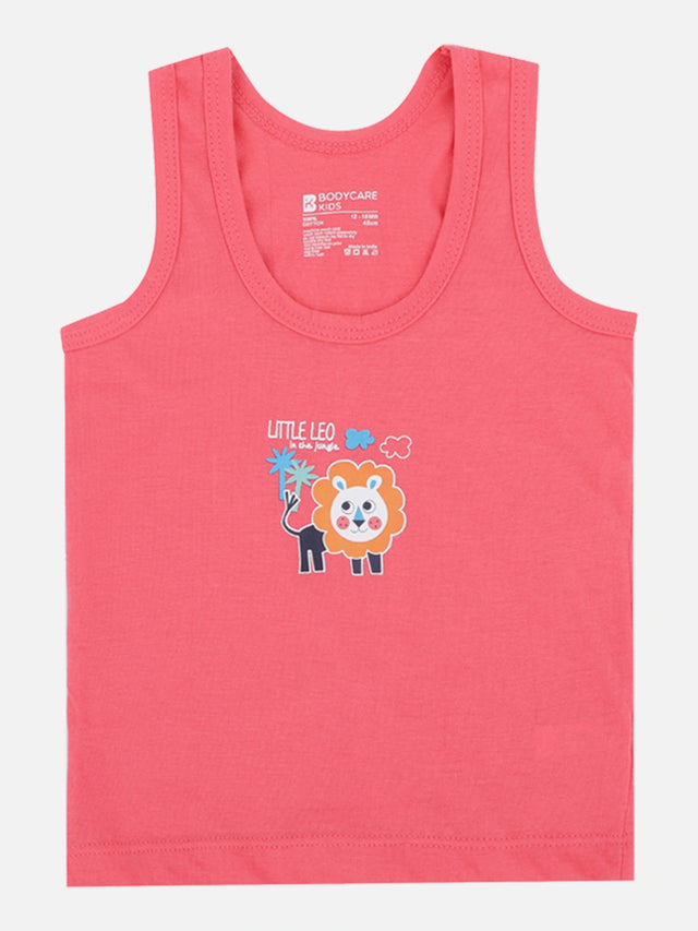 Baby Boys Cotton Regular Fit Vest Round Neck Sleeveless Innerwear for Everyday Comfort and Easy Wear - Pack of 6