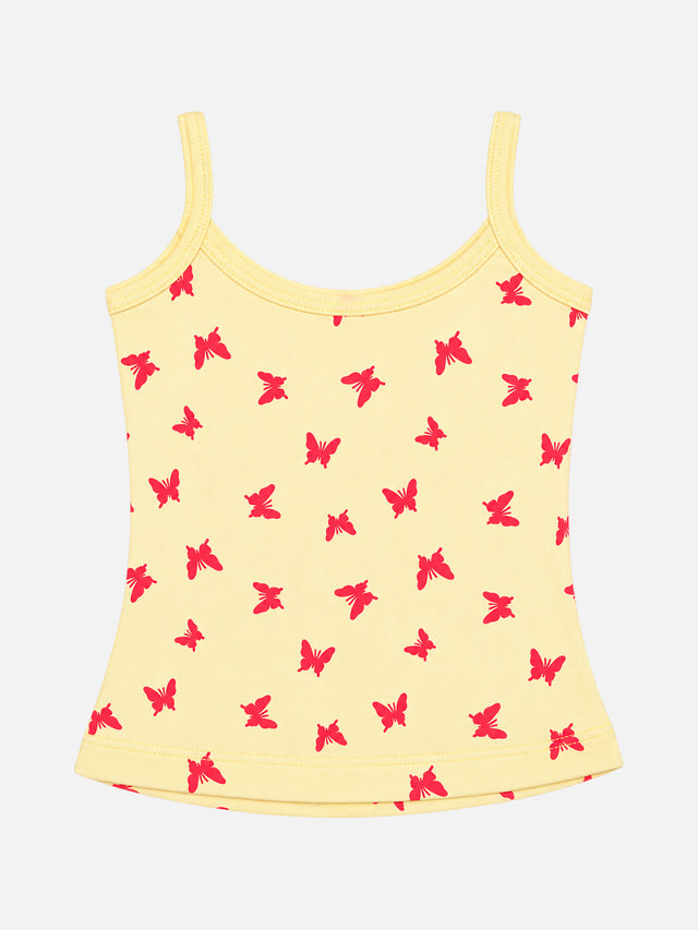 Baby Girls 100% Cotton Camisole Sleeveless Vest for Soft Breathable Everyday Comfort and Easy Layering - Pack of 3