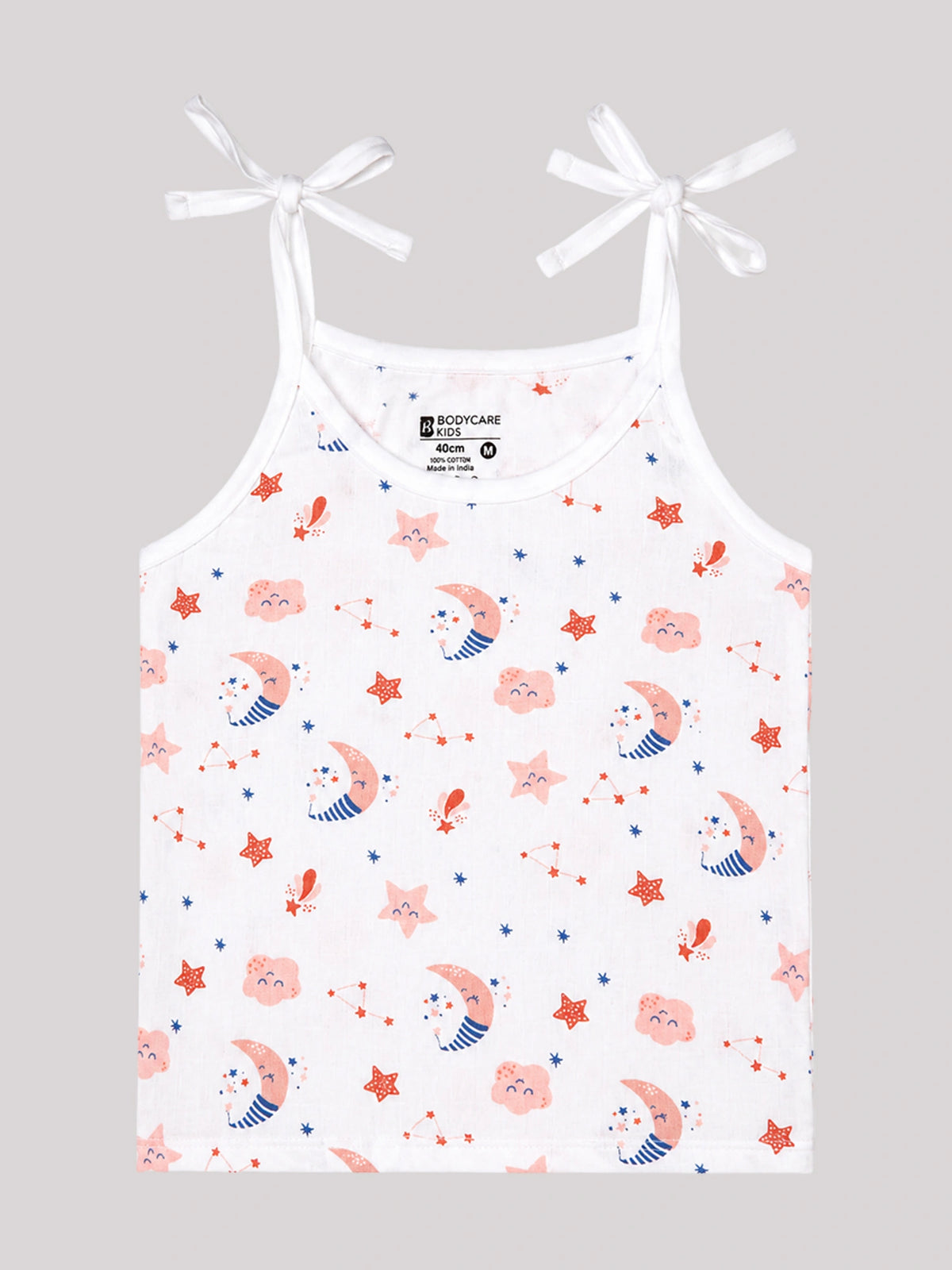 Baby Girls Camisole Sleeveless Vest for Everyday Innerwear Comfort and Easy Layering Essentials - Pack of 3