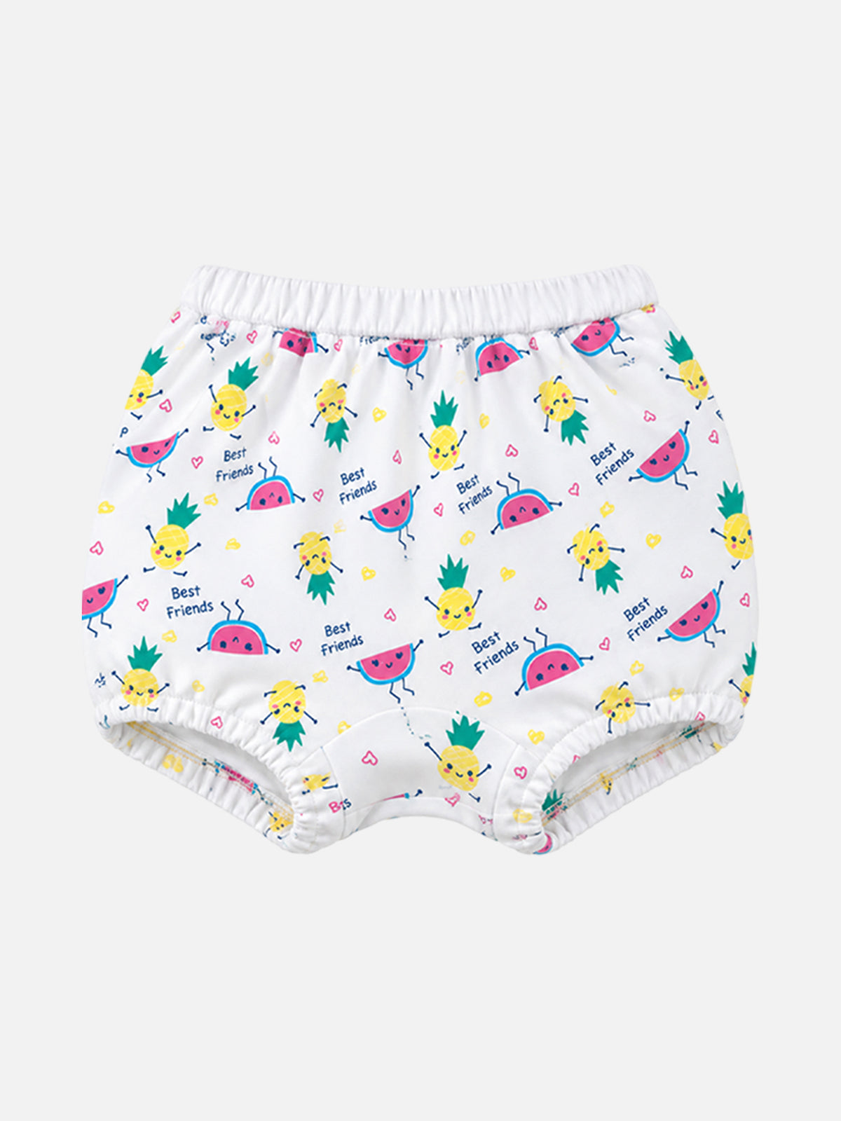 Girls 100% Cotton Bloomer with Breathable Comfort Fit and Tagless Innerwear Feel for Everyday Use - Pack of 3