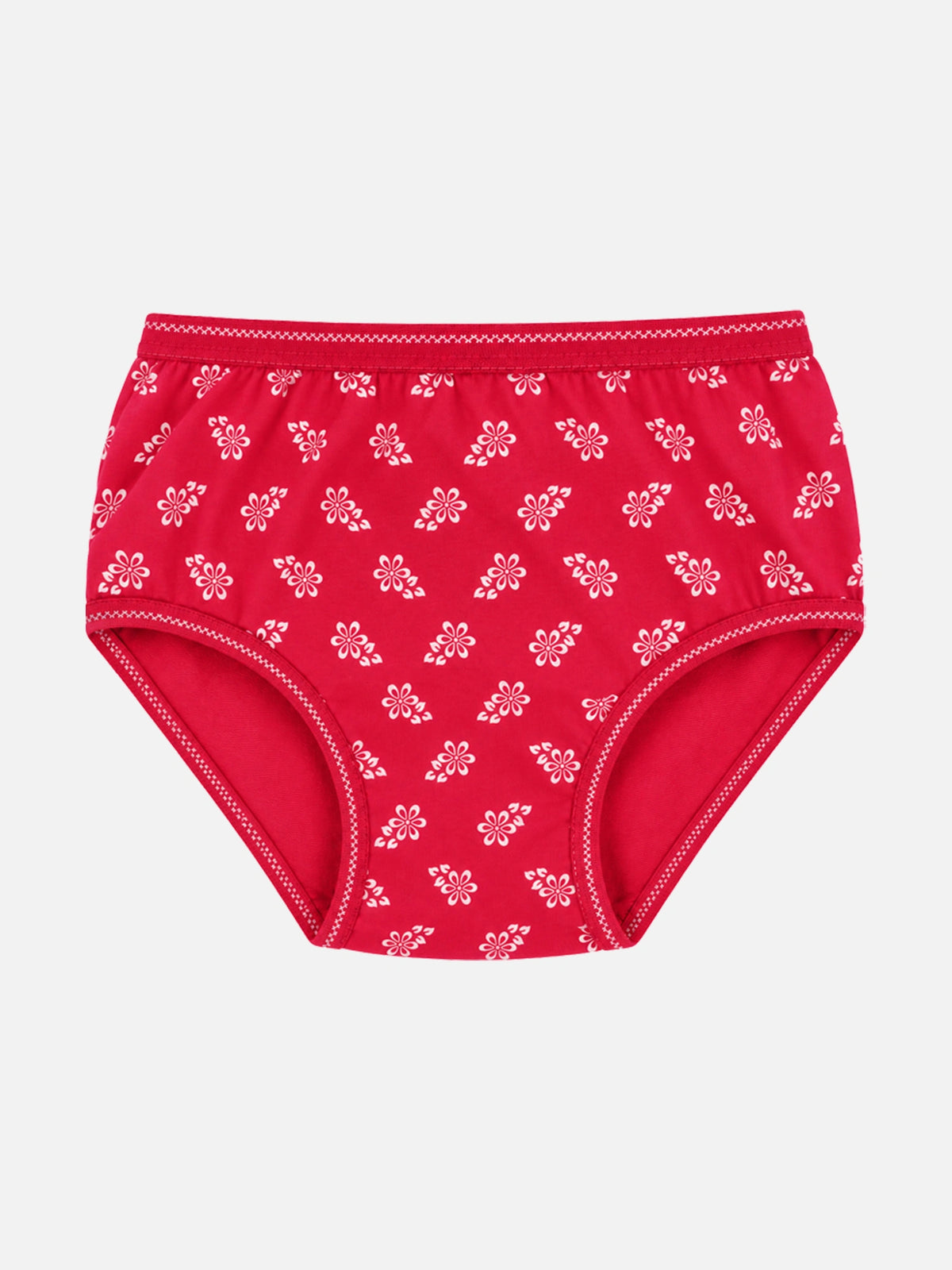 Girls Printed Innerwear Panty with Top Elastic for Comfortable Fit, Everyday Support and Wardrobe Essentials - Pack of 3