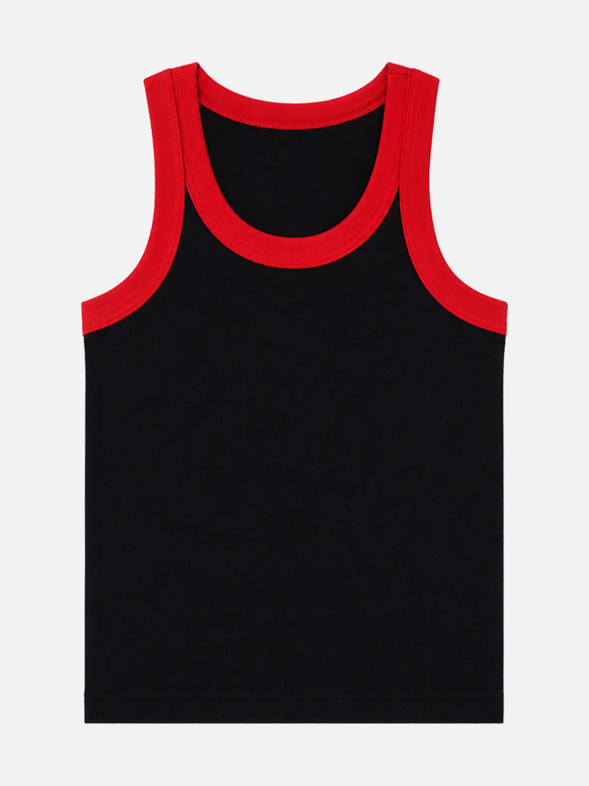 Boys Cotton Rib Round Neck Sleeveless Innerwear Vest for Everyday Comfort and Regular Use - Pack of 4