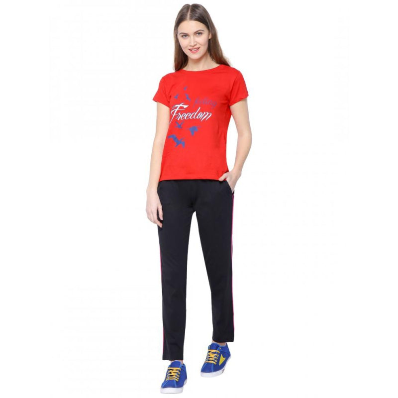 DYCA Women Cotton Track Pant Solid