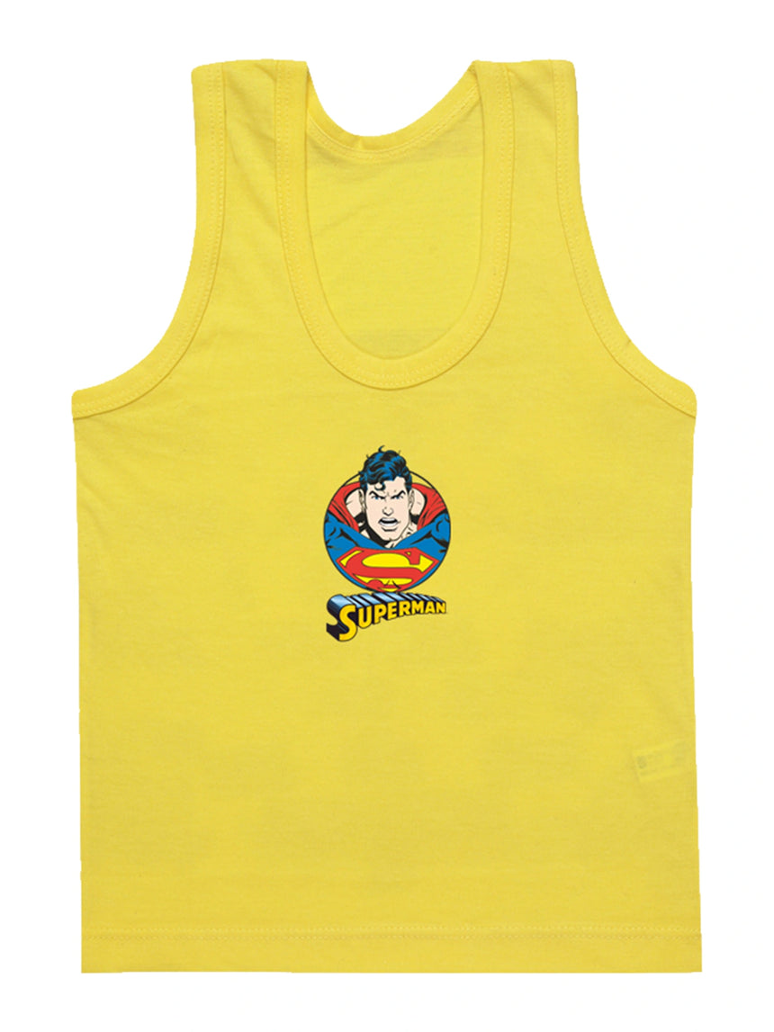 Bodycare Boys Cotton Vest Round Neck Sleeveless Benten Pack Of 6