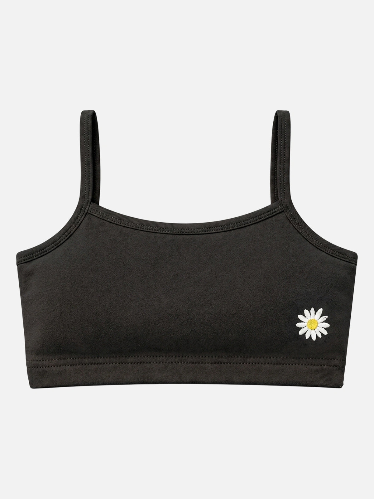 Girls Cotton Sleeveless Crop Top with Inner Elastic for Everyday Innerwear Comfort and Supportive Fit