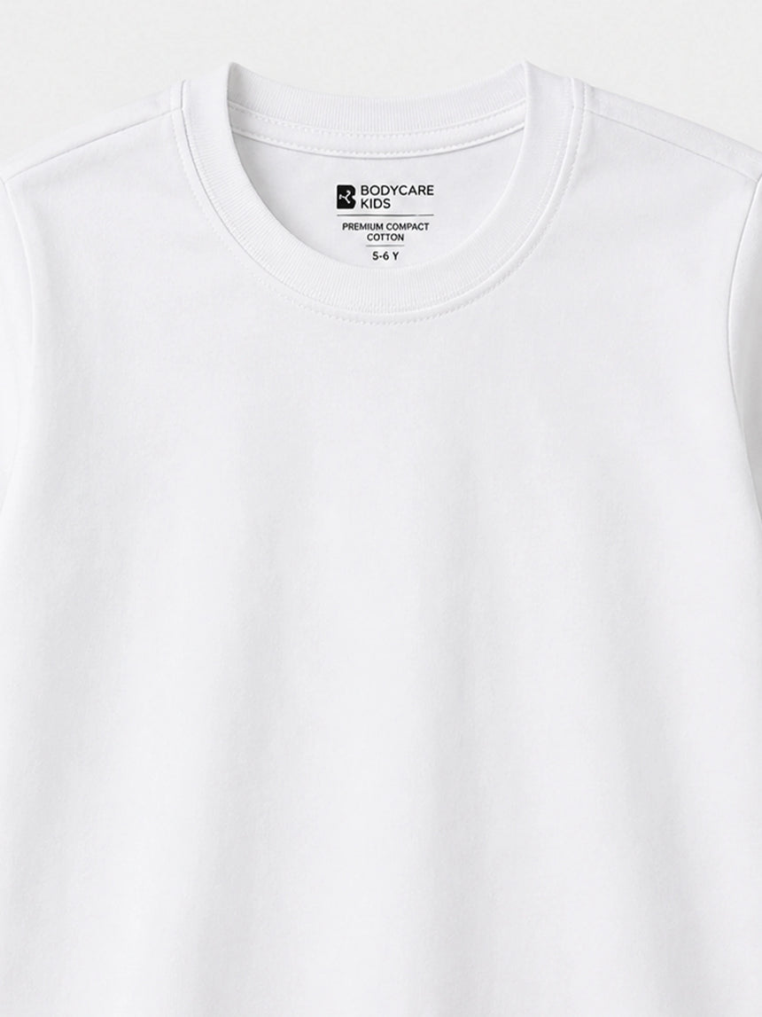 Boys Cotton T-Shirt Round Neck Half Sleeves Pack of 1