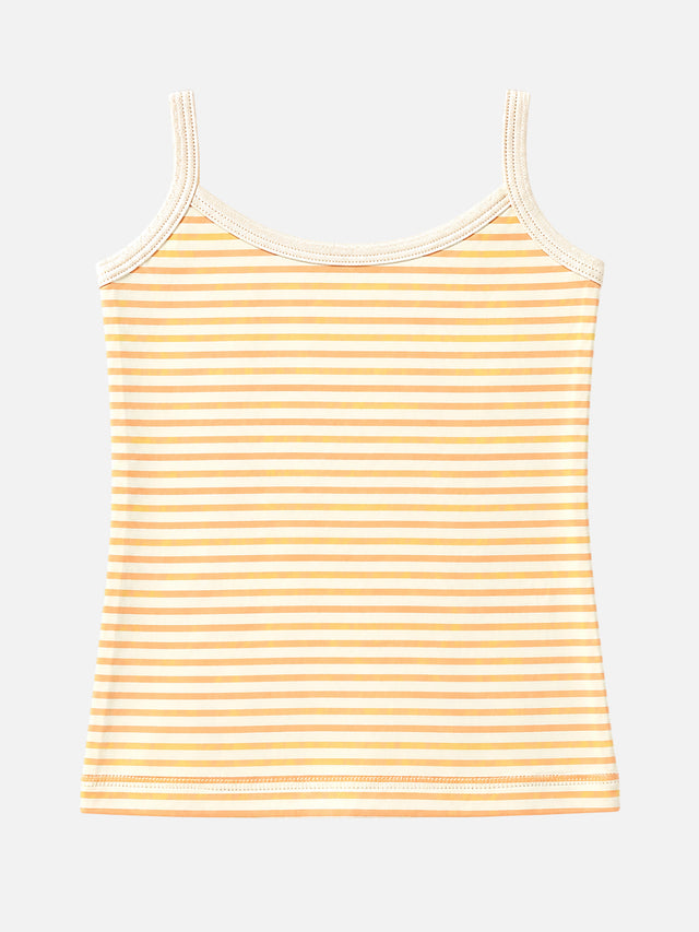 Baby Girls 100% Cotton Camisole Sleeveless Vest for Soft Breathable Everyday Comfort and Easy Layering - Pack of 3