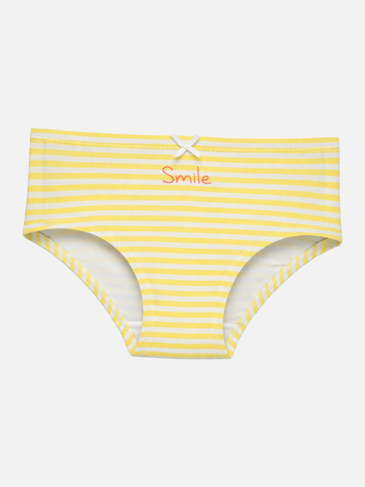 Girls Innerwear Panty Cotton Spandex Full Coverage Brief with Inner Elastic for Everyday Comfort - Pack of 3