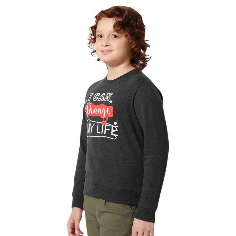 DYCA Boys Sweat Shirt Round Neck Full Sleeves Pack Of 1