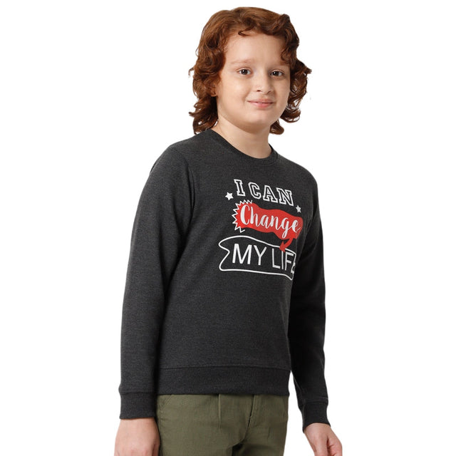 Boys Sweatshirt Round Neck Full Sleeves Pack of 1 - Bodycare