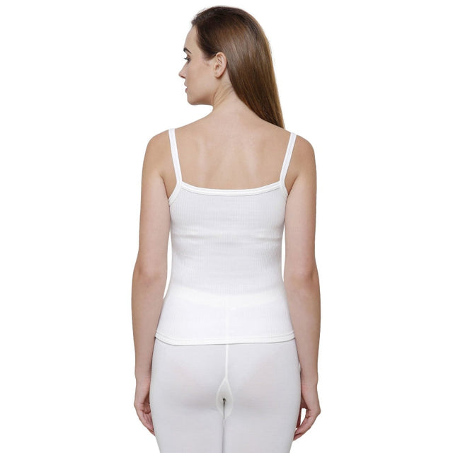 Women Antibacterial Thermal Top Round Neck Sleeveless - Bodycare