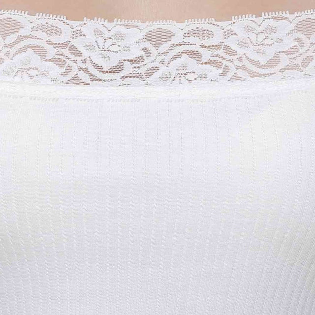 Women Antibacterial Thermal Top Round Neck Sleeveless - Bodycare