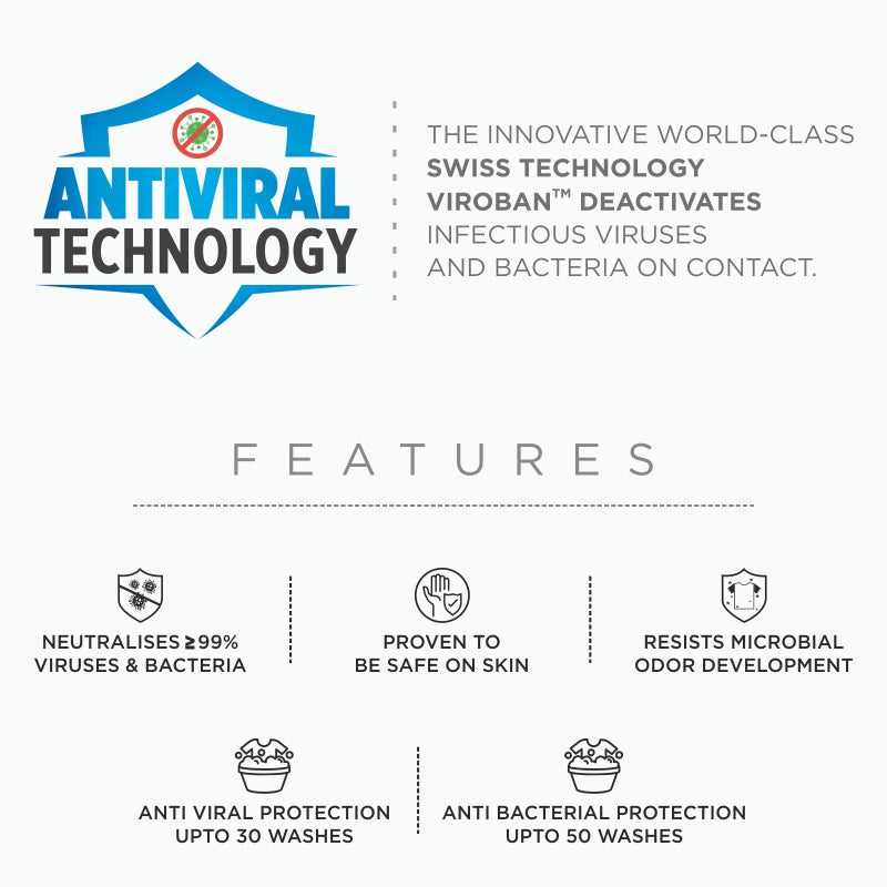 Bodycare Girls Cotton Antiviral T-Shirt