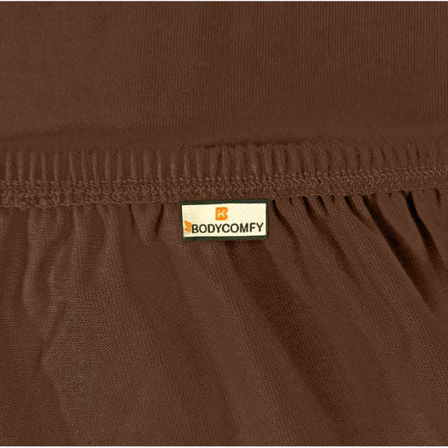 King Size Cotton Bedsheet Solid Salmon Pink - Bodycare
