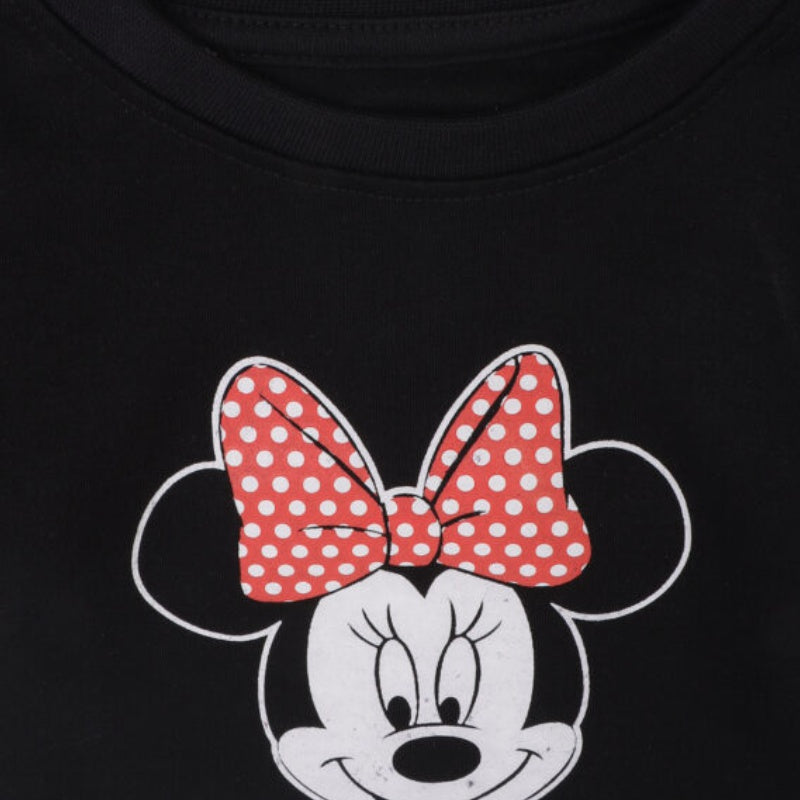Baby Girls Minnie & Friends Sweatshirt Round Neck Full Sleeves - Bodycare