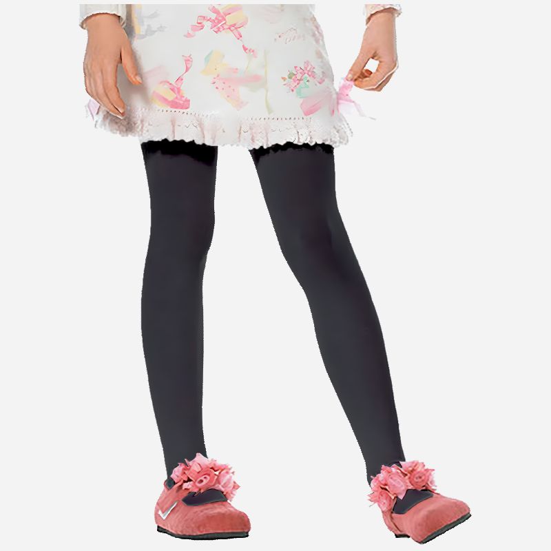 Bodycare Girls Tights - Charcoal Melange