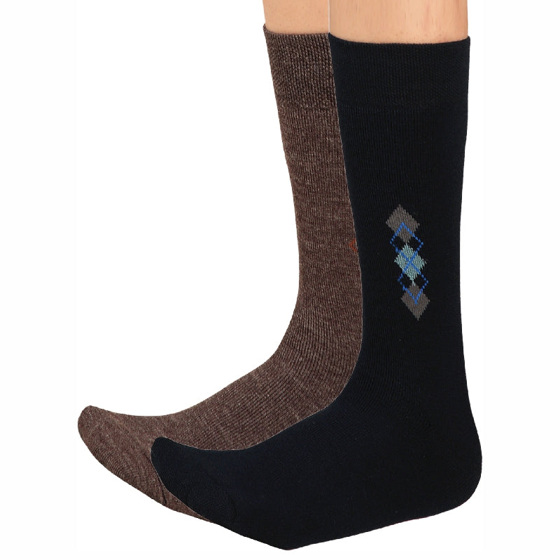Bodycare Mens Calf Length Socks Pack Of 2
